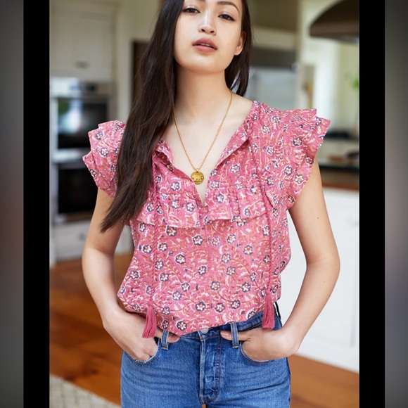 Emerson Fry India Collection Antoinette Top - Picture 2 of 11